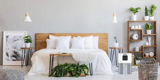 How do I choose the right size air purifier for my room?