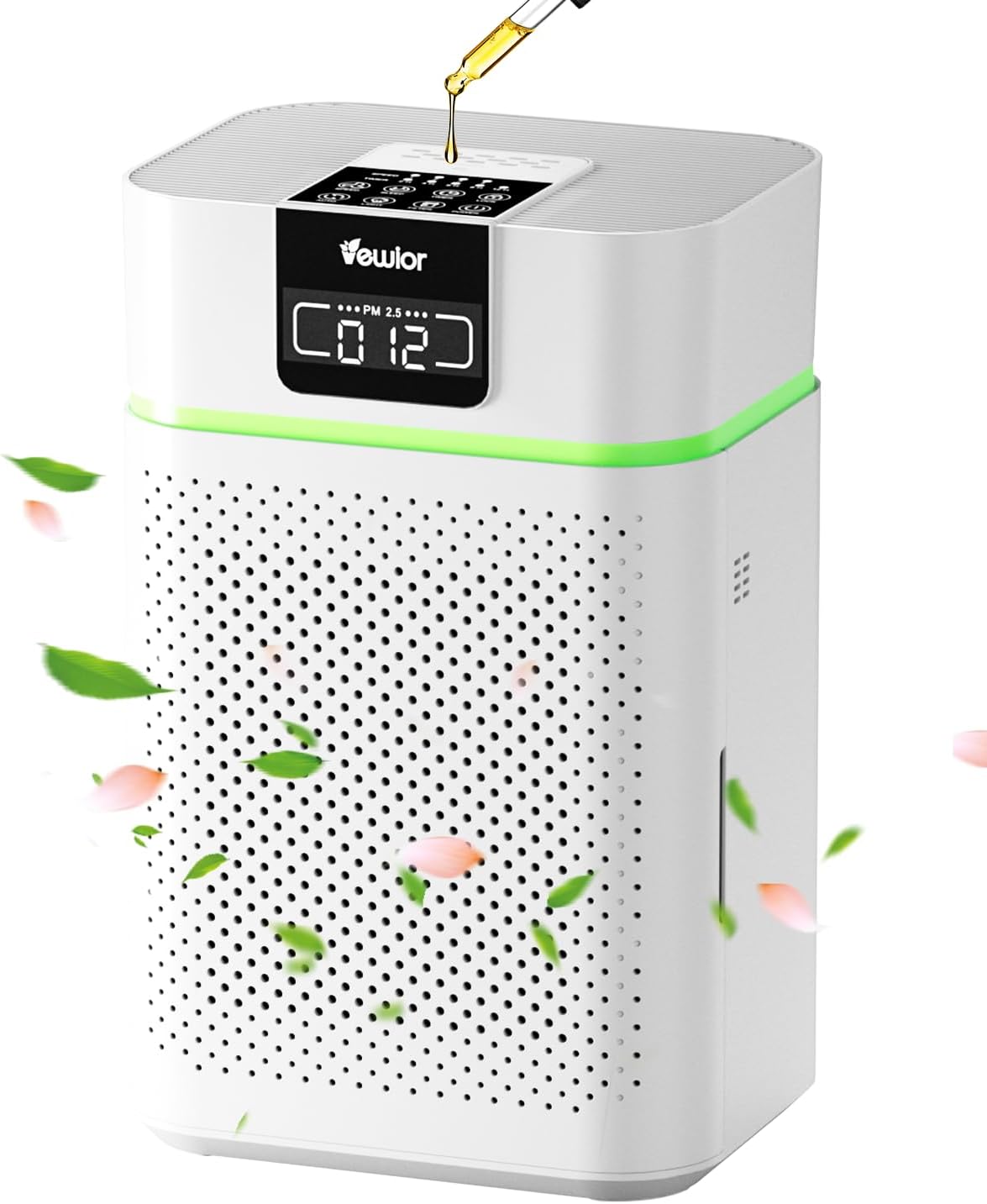 Air Purifiers, Home Air purifier for Large Room Bedroom Up to 1560ft², VEWIOR H13 True HEPA Air Filter for Wildfire Smoke Pets Pollen Odor, with Air Quality Monitoring Light, Auto/Sleep Mode, 6 Timer Vewior