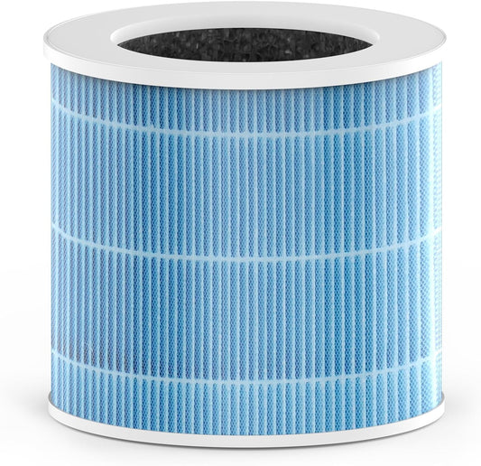 VEWIOR Official Replacement Filter H13 True HEPA Air Purifier Filter, Compatible with VEWIOR HQSC-50 HQKJ-80 A1 A1W Air Purifier, H13 True HEPA Air Cleaner Filter, Wildfire Smoke Filter