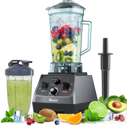 VEWIOR 2200W Blenders for Kitchen, Professional Blender with 68oz Tritan Container & 27oz To-Go Cup, Countertop Blender for Shakes and Smoothies Vewior