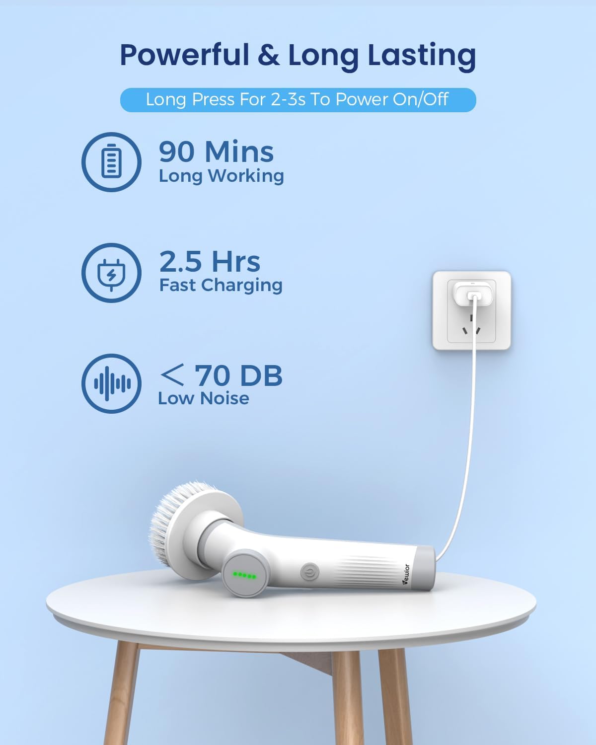 Vewior Electric Spin Scrubber | E02 Vewior