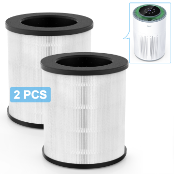 Air Purifier A2 Replacement Filter, VEWIOR H13 True HEPA Air Cleaner Filter Vewior