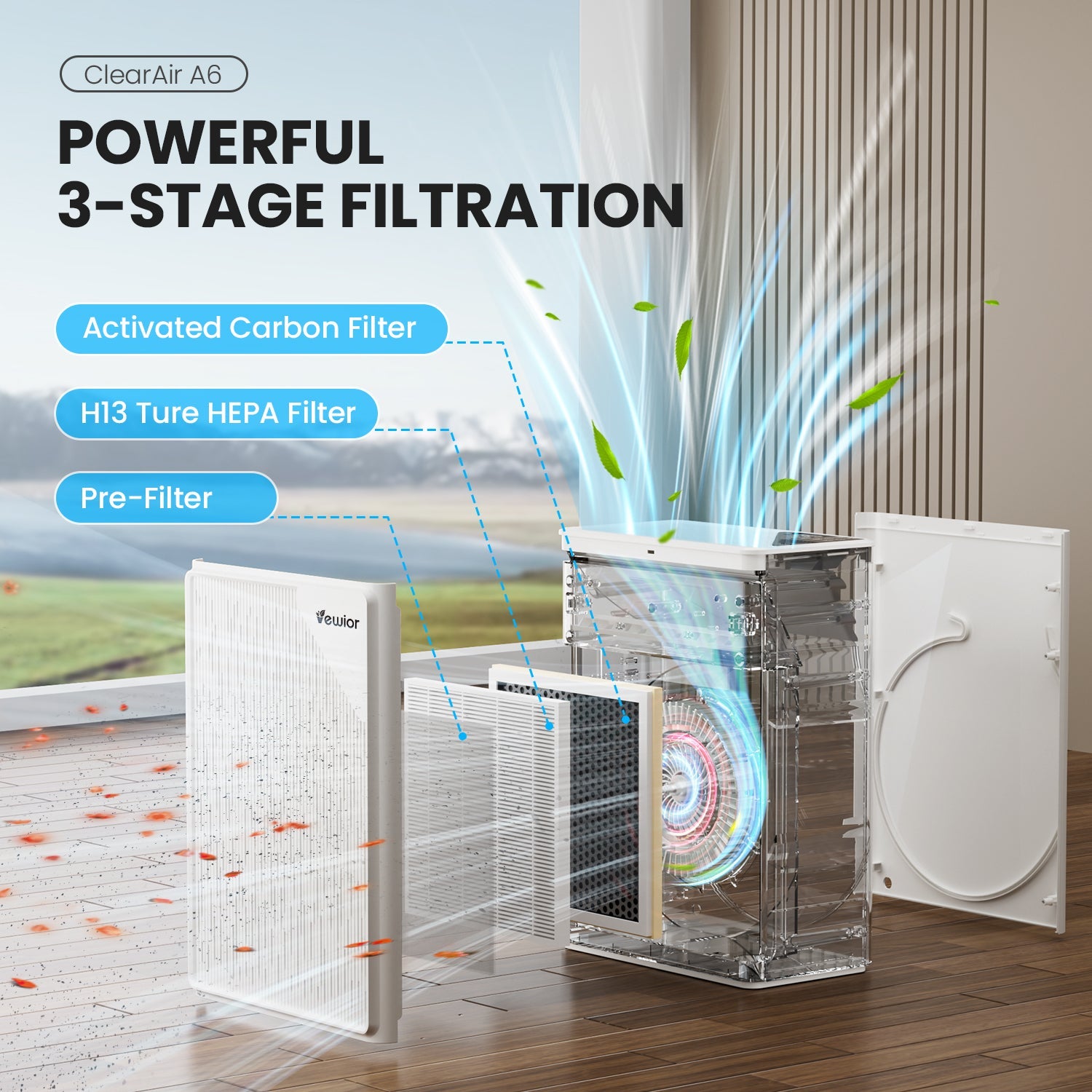 Vewior Air Purifier | A6 Vewior