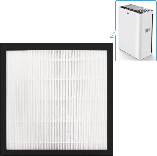 VEWIOR True HEPA Replacement Filter, H13 True HEPA Filter for A3 Air Cleaner Vewior